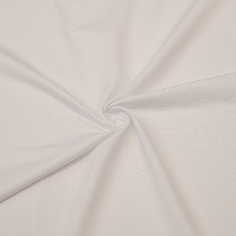 Geri Dönüşümlü Polyester Spandex Mesh Giyim Kumaşı