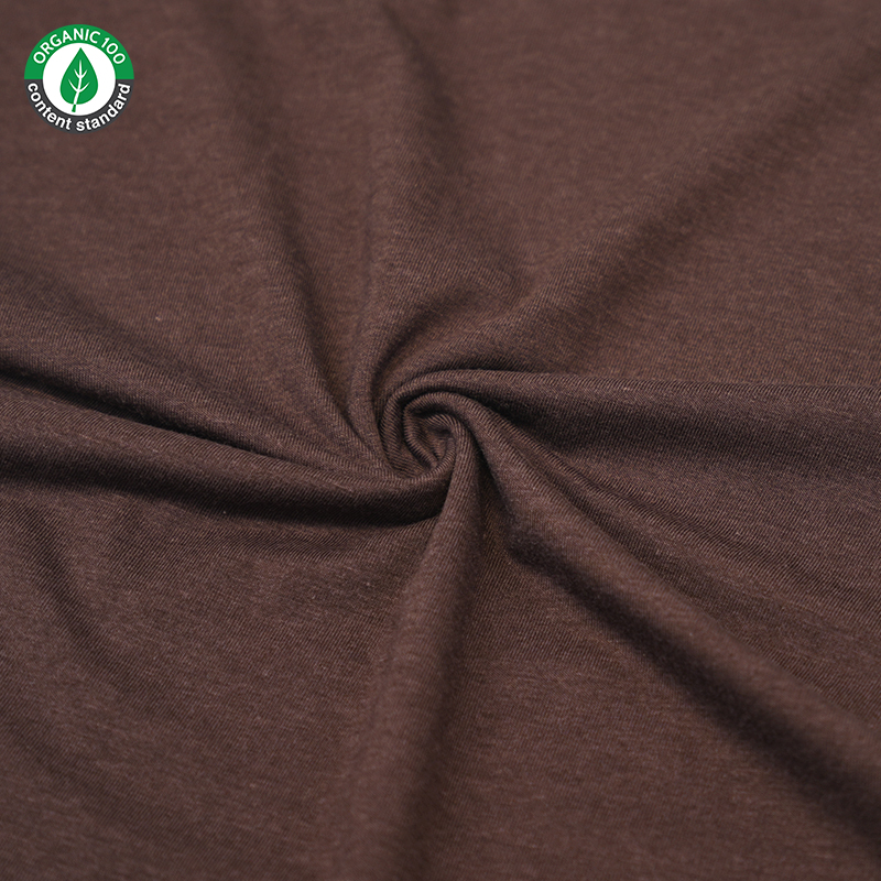 Organik Bambu/Pamuk Stretch Jersey Loungewear Kumaş