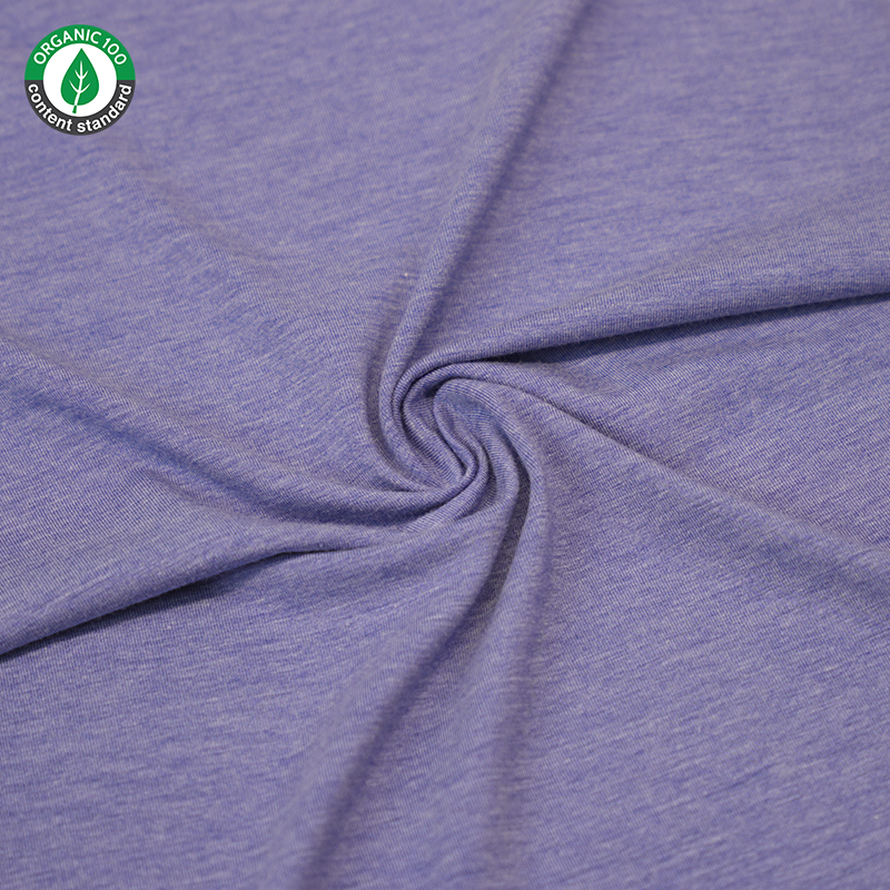 Organik Bambu/Pamuklu Stretch Forması T-Shirt Kumaş